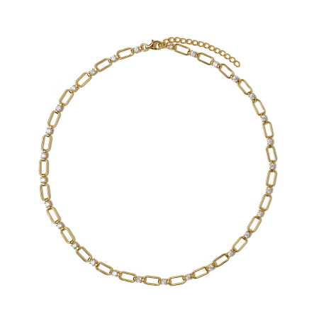 INTERLACE NECKLACE GOLD