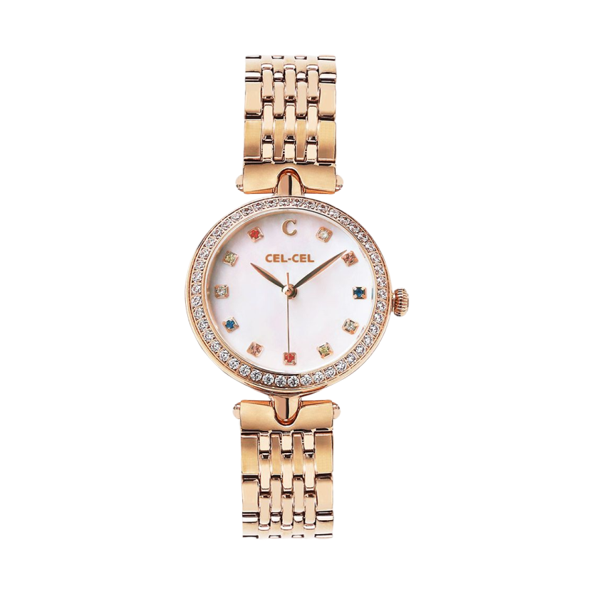 SPECTRA WATCH PINK GOLD