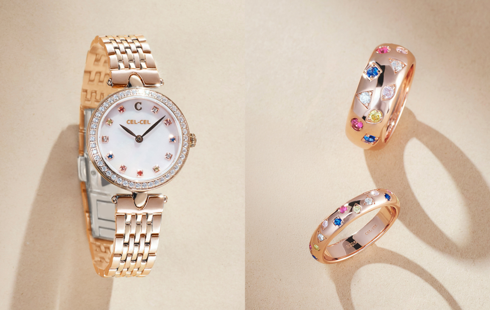 SPECTRA JEWELRY SET（PINK GOLD）