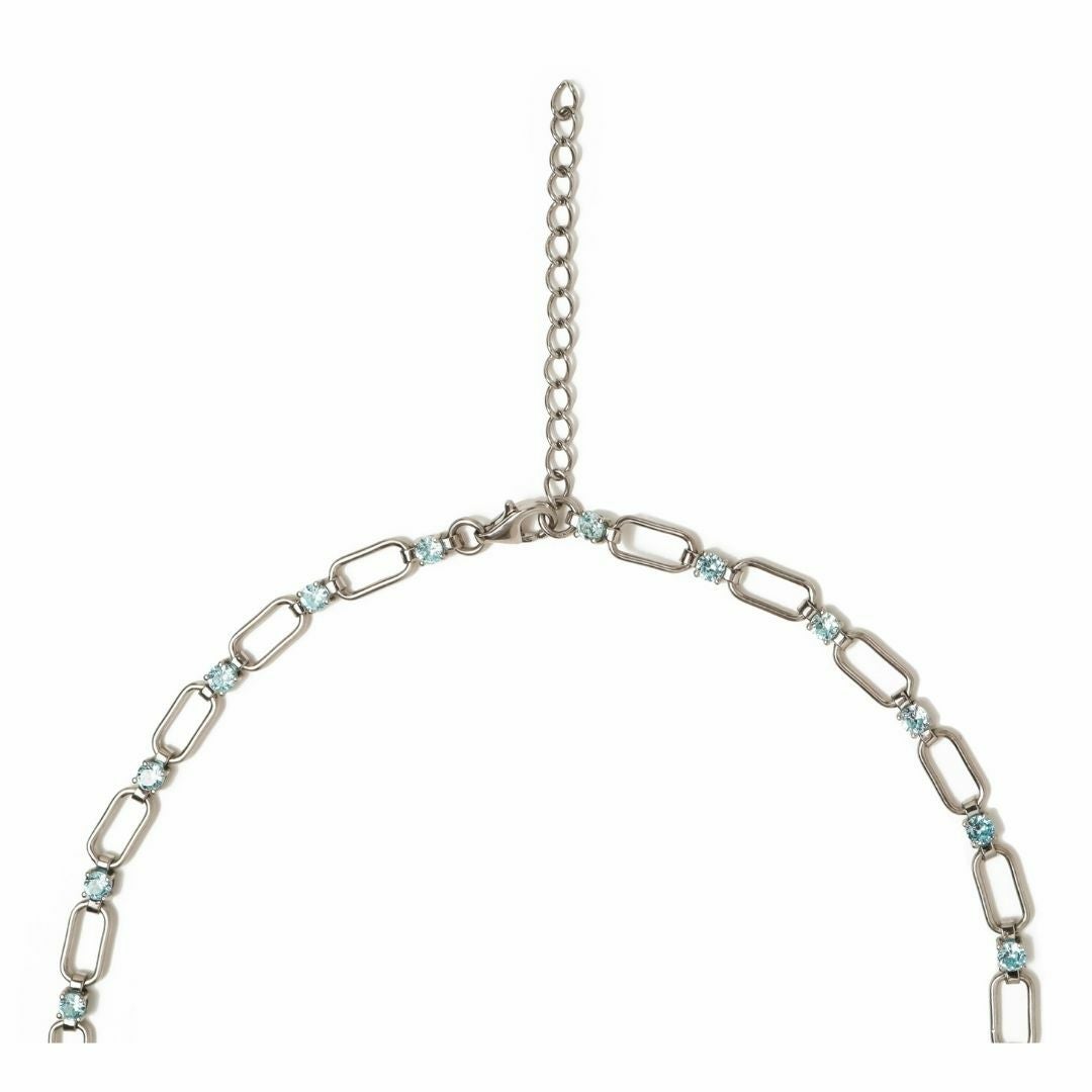 INTERLACE NECKLACE【LUXE】（SILVER） | CEL-CEL