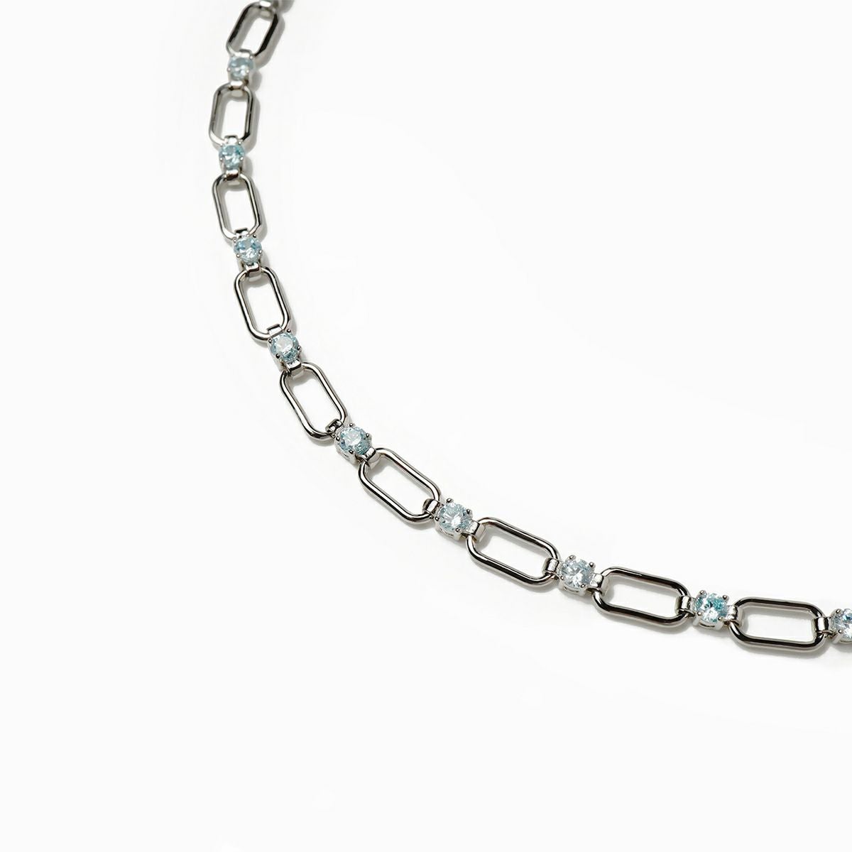 INTERLACE NECKLACE【LIGHT】（SILVER） | CEL-CEL