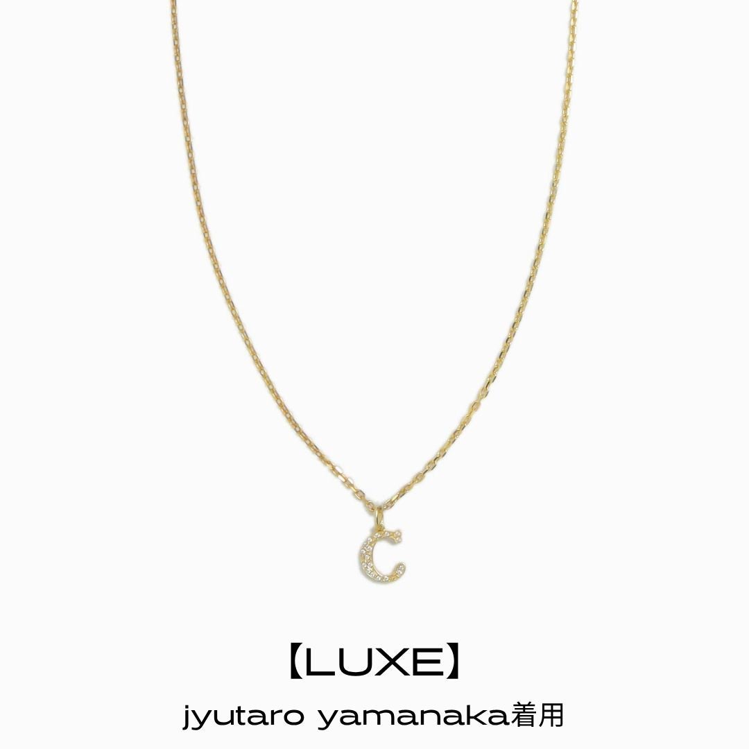 SYMBOL “C” SHINE NECKLACE【LUXE】（GOLD） | CEL-CEL